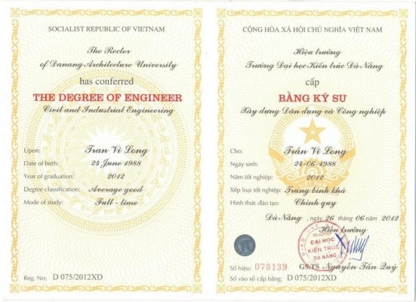 làm bằng đại học đà nẵng