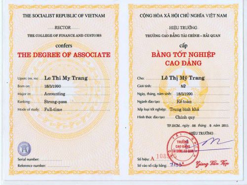 Mua Bằng Cao Đẳng Giá Rẻ Cả Nước - Bảo Hành Trọn Đời