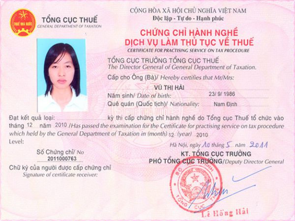 Làm Chứng Chỉ Nghề - Làm Chứng Chỉ Hành Nghề Giả Rẻ
