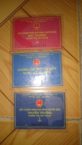 Làm Bằng Thuyền Trưởng Bao CSGT Đường Thủy Kiểm Tra