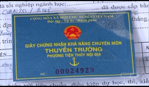 Làm Bằng Thuyền Trưởng Bao CSGT Đường Thủy Kiểm Tra