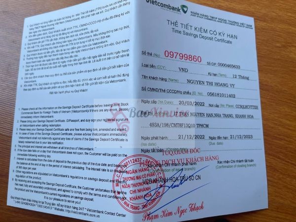 Làm Sổ Tiết Kiệm Giả Không Yêu Cầu Giấy Tờ Tại Bao Xin Việc