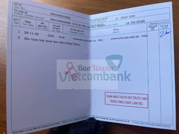 Làm Sổ Tiết Kiệm Giả Không Yêu Cầu Giấy Tờ Tại Bao Xin Việc