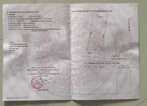Giấy Chứng Nhận Quyền Sử Dụng Đất: "Sổ Đỏ" Quan Trọng Với Mọi Người