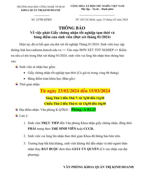 Bằng Tốt Nghiệp Tạm Thời là gì?