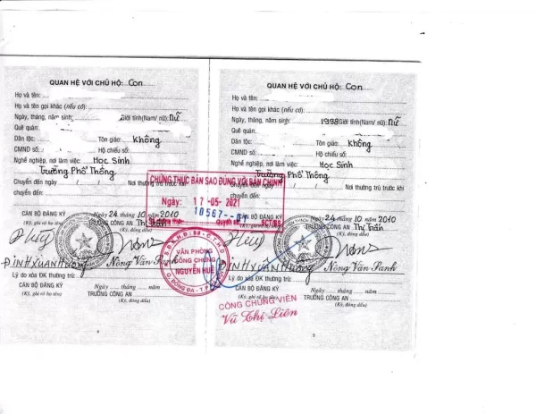 Cung cấp thông tin chi tiết về các loại văn bản, giấy tờ thường được công chứng