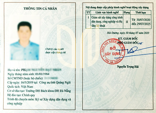 Khái niệm và tầm quan trọng của chứng chỉ hành nghề xây dựng
