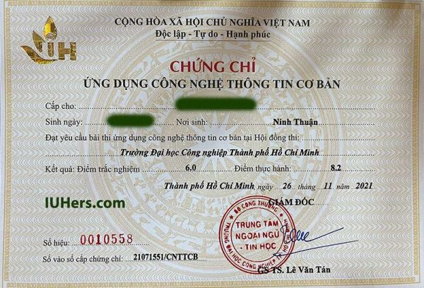 Cách thức đăng ký thi chứng chỉ tin học
