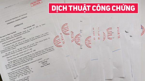 Thủ tục công chứng