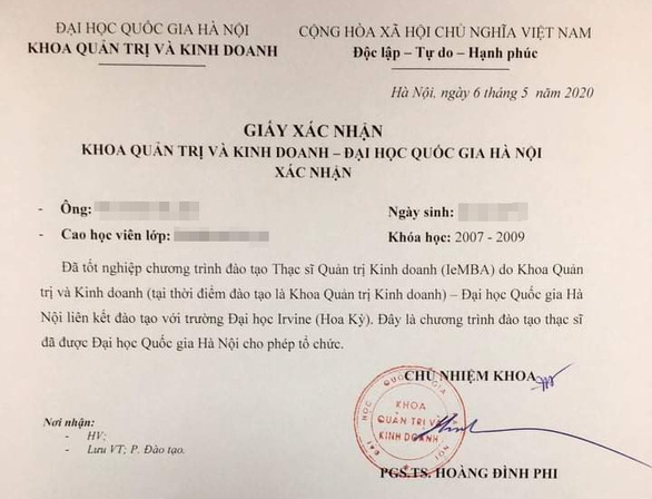 Giải đáp thắc mắc về bằng tốt nghiệp tạm thời