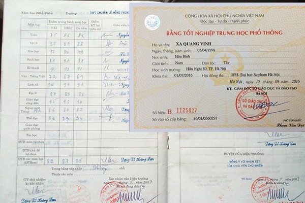 Vì sao nên làm bằng cấp 3 kèm học bạ?