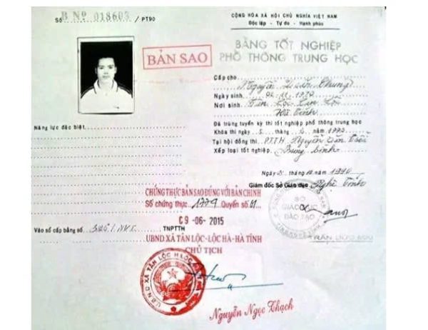 Làm Bằng Cấp 3 Photo Công Chứng Giá Rẻ