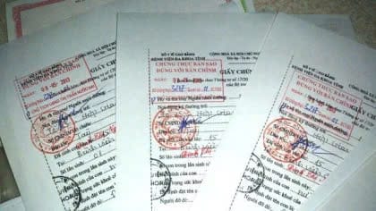 Làm Bằng Cấp 3 Photo Công Chứng Giá Rẻ