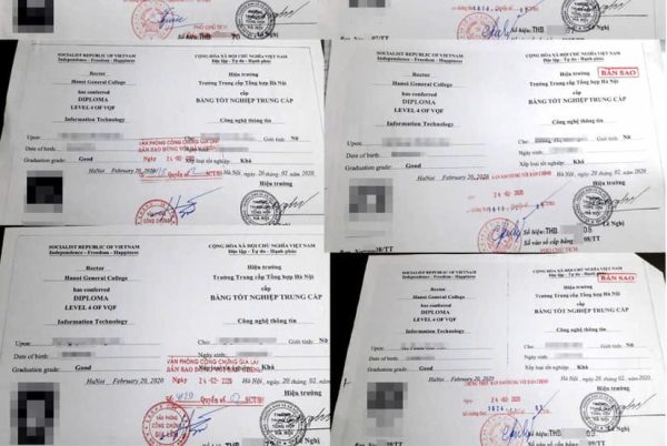 Làm Bằng Cấp 3 Photo Công Chứng Giá Rẻ