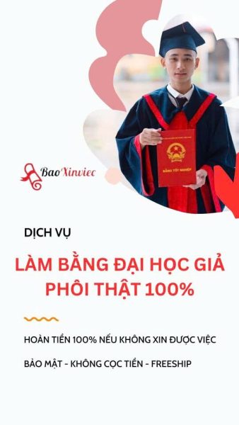 Phôi Bằng Đại Học