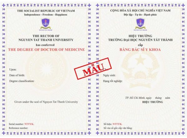 Phôi Bằng Đại Học