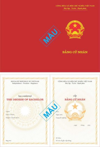 Phôi Bằng Đại Học
